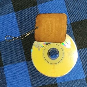 Vintage Ecko UNLTD Mini CD & Leather Keychain